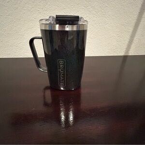 Brümate Black iridescent glitter Toddy mug